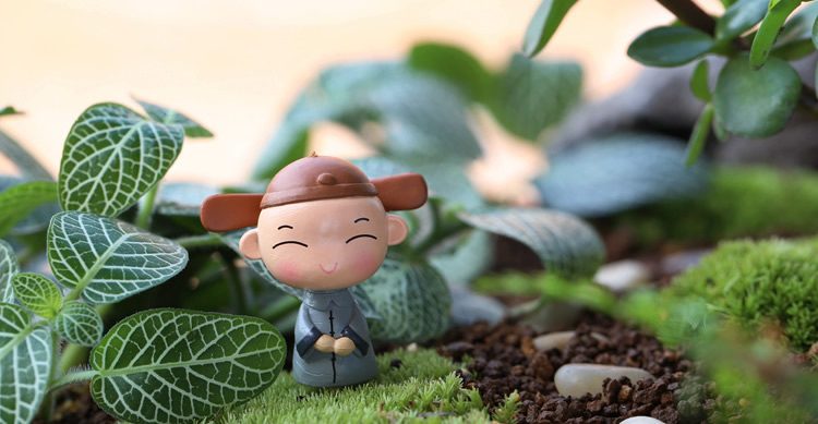 Lovers Doll Bride And Groom Wedding Fairy Garden Decoration Fairy Garden Accessories Fairy Garden Micro Landscape Miniature Garden Original Arts And Cra - 描述图 1