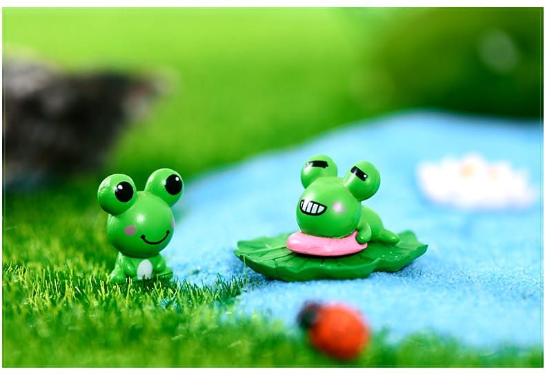 Wholesale Moss Fairy Garden Micro Landscape Fairy Garden Accessories Small Frogs Eyed Frog Craftwork Fairy Garden Decoration - 描述图 3