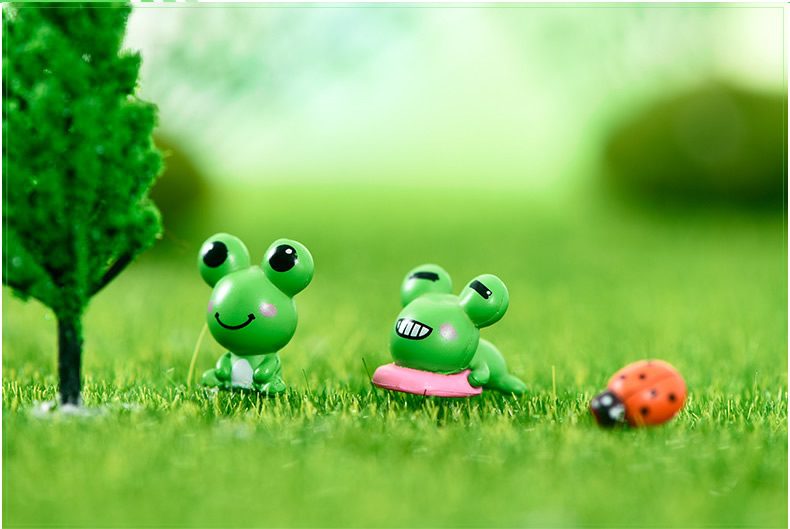 Wholesale Moss Fairy Garden Micro Landscape Fairy Garden Accessories Small Frogs Eyed Frog Craftwork Fairy Garden Decoration - 描述图 4