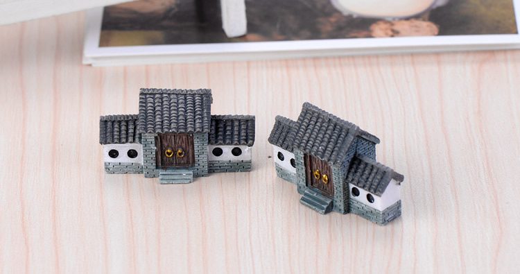 Wholesale City Gate Memorial Archway Flesh Basin Fairy Garden Decoration Fairy Garden Accessories Moss Fairy Garden Micro Landscape Miniature Garden Ecology Bottle - 描述图 4