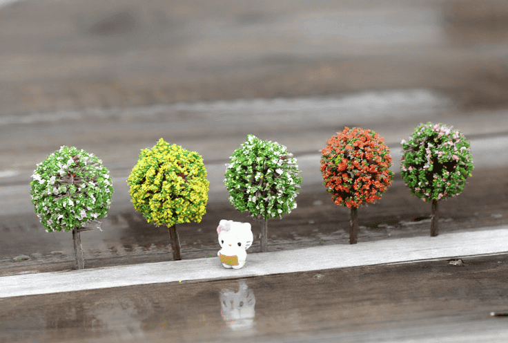 Artificial Plant Ornament Foam Mushroom Fairy Garden Micro Landscape Miniature Garden Pot Bonsai Fairy Garden Decoration Fairy Garden Accessories Multicolour Mushroom - 描述图 1