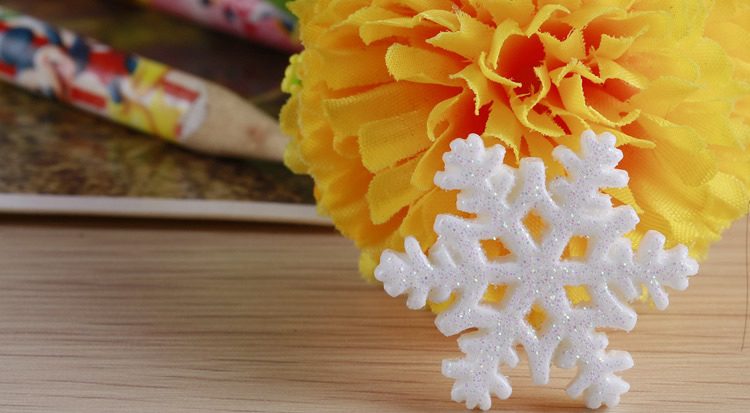 Moss Fairy Garden Micro Landscape Miniature Garden Landscaping Fairy Garden Decoration Fairy Garden Accessories Big Small Christmas Snowflake Resin - 描述图 4