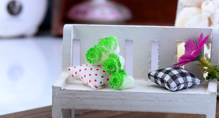 Moss Fairy Garden Micro Landscape Miniature Garden Fairy Garden Ornament Cartoon Mini Small Cabbage Diyassemble Toys Resin Small Fairy Garden Decoration Fairy Garden Accessories - 描述图 2