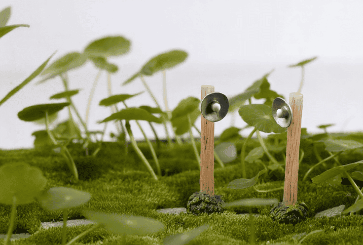 Moss Fairy Garden Micro Landscape Miniature Garden Succulent Plants Fairy Garden Decoration Fairy Garden Accessories Rural Street Lamp Small Diy Material - 描述图 2