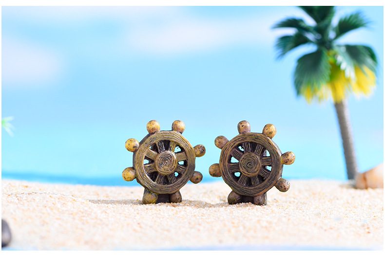 Moss Fairy Garden Micro Landscape Miniature Garden Ecology Bottle Boat Fleshypot Decorate - 描述图 2