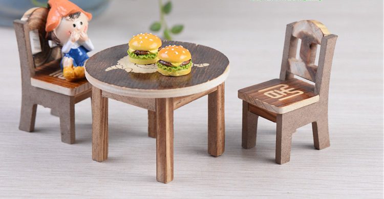 Moss Fairy Garden Micro Landscape Miniature Garden Fairy Garden Ornament Succulent Plants Fairy Garden Decoration Toy Figurine Fairy Garden Decoration Fairy Garden Accessories Mini Bread Diy Material - 描述图 4