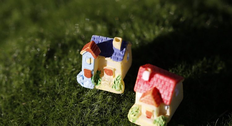 Moss Fairy Garden Micro Landscape Miniature Garden Ornament Cartoon Mini Three-dimensional Small Villa Ecological Bottle, Diy Assembly Fairy Garden Accessories - 描述图 3