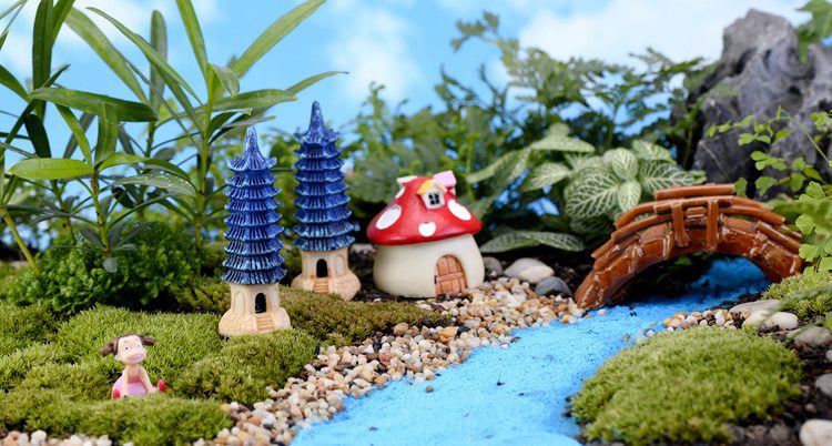 Resin Pagoda Lighthouse Fairy Garden Ornament Mini Tower For Moss Micro Landscape, Terrarium Miniature Garden Decoration - 描述图 4