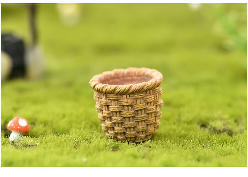 Cartoon Rabbit Carrot Miniature Fairy Garden Accessory Micro Landscape Cacti Deocration Handmade Craft Gift Pendant - 描述图 2