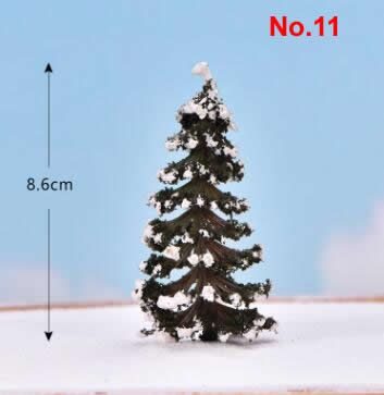 Fairy Garden Plants Artificial Christmas Tree Plastic Flowers Sakura Succulent Plant Ornament Miniature Garden Accessories