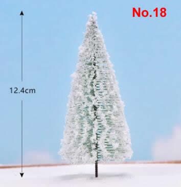 Fairy Garden Plants Artificial Christmas Tree Plastic Flowers Sakura Succulent Plant Ornament Miniature Garden Accessories