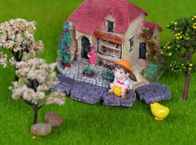 Moss Fairy Garden Micro Landscape Miniature Garden Fairy Garden Decoration Fairy Garden Accessories Wall Small Accessories Accessories Fleshypot Fairy Garden Ornament Material Accessories