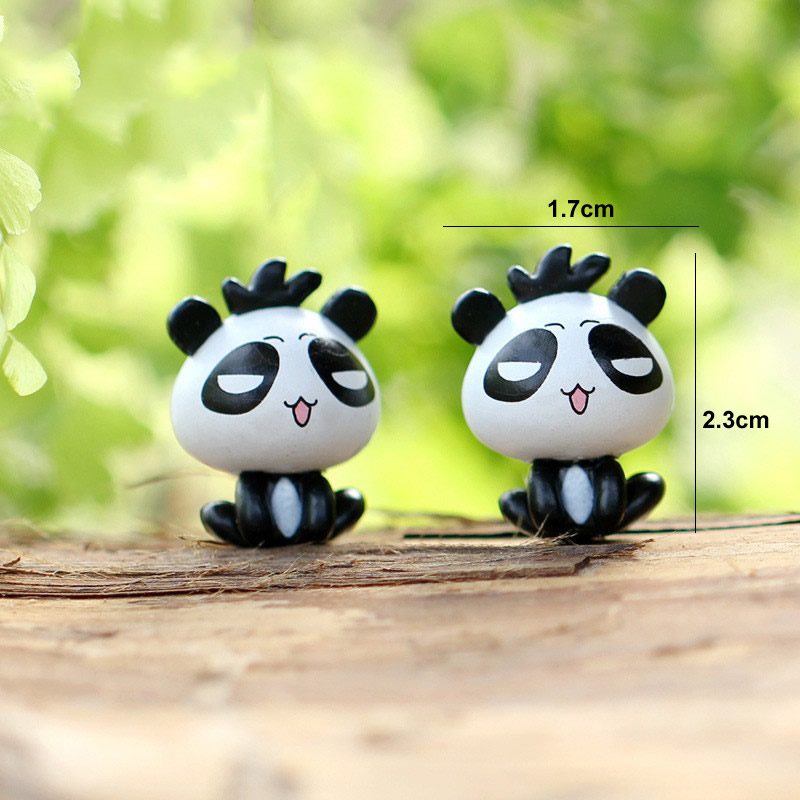 Miniture Fairy Garden Accessories Supplies Mini Panda Figurine Model Toys Pot Bonsai Miniature Garden Terrariums Fairy Garden Animals Kits Items Car Interior Decoration Table Ornaments Miniture Fairy Garden Accessories Supplies Mini Panda Figurine Model Toys Pot Bonsai Miniature Garden Terrariums Fairy Garden Animals Kits Items Car Interior Decoration Table Ornaments