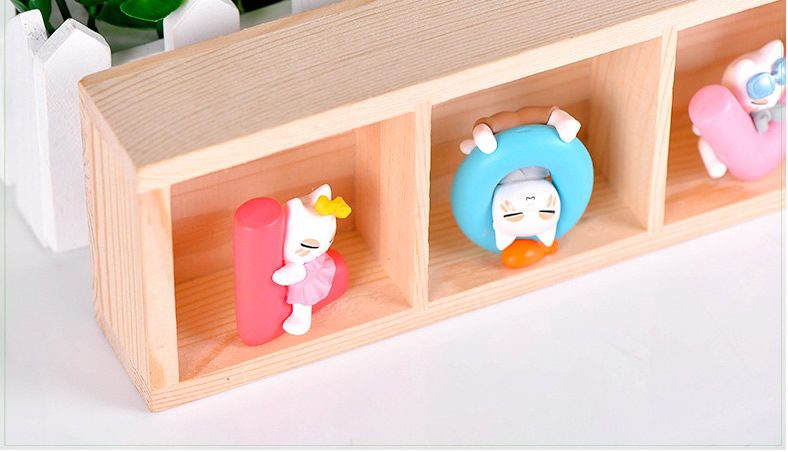 Miniture Fairy Garden Accessories Supplies Lovely Resin Cat Kids Toys Pot Bonsai Miniature Garden Terrariums Fairy Garden Animals Figurine Kits Items Decoration Table Ornaments - 描述图 6