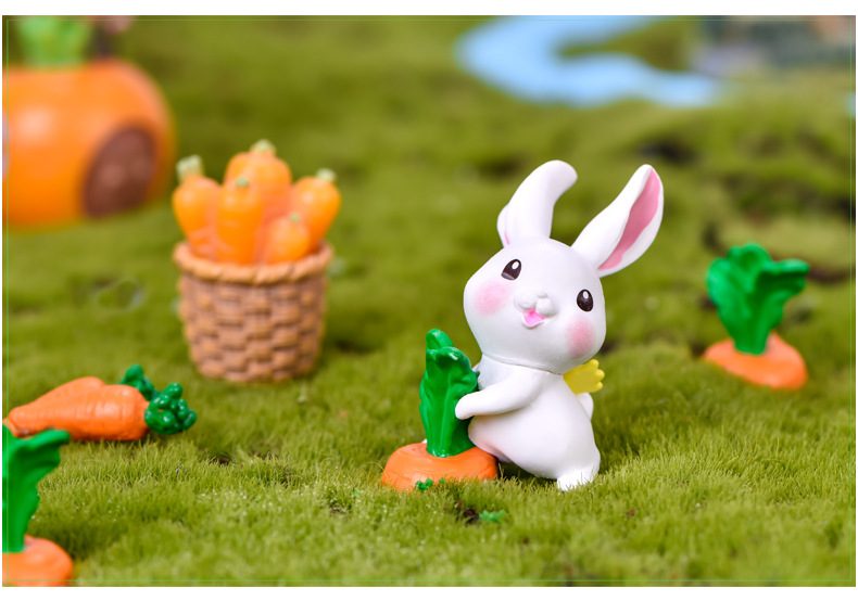 Mini Fairy Garden Animals Cartoon Resin Rabbit Figurine Dolls Pot Bonsai Terrariums Fairy Garden Decoration Wholesale Fairy Garden Accessories Supplies Lovely Mini Rabbit Small Kids Toys Mini Fairy Garden Animals Cartoon Resin Rabbit Figurine Dolls Pot Bonsai Terrariums Fairy Garden Decoration Wholesale Fairy Garden Accessories Supplies Lovely Mini Rabbit Small Kids Toys