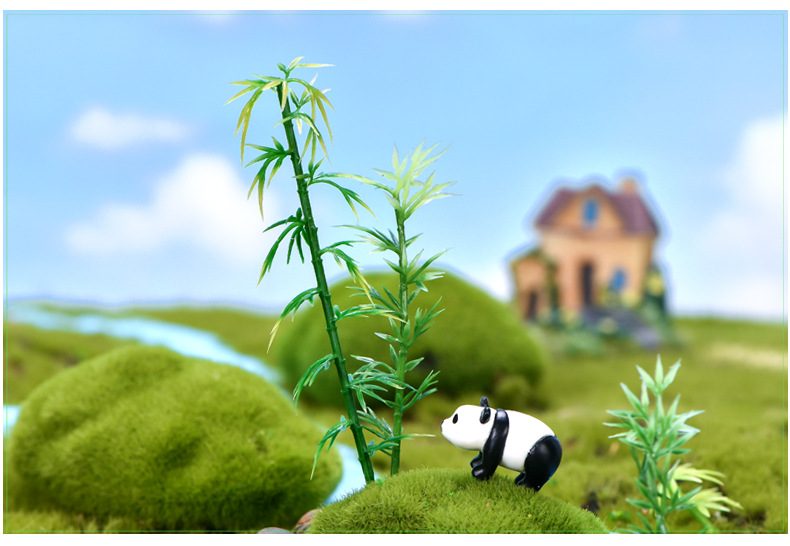 Fairy Garden Plants Mini Bamboo Plant Figurine Fairy Garden Accessories Micro Landscape Bonsai Decor Diy Fairy Garden Supplies - 描述图 5
