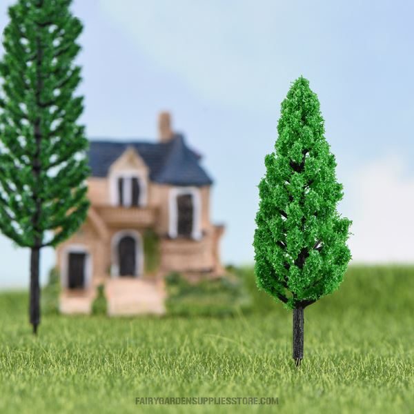 Fairy Garden Plants Artificial Mini Trees Terrariums Fairy Garden Tree Crafts Building Landscaping Fairy Garden Accessories Supplies