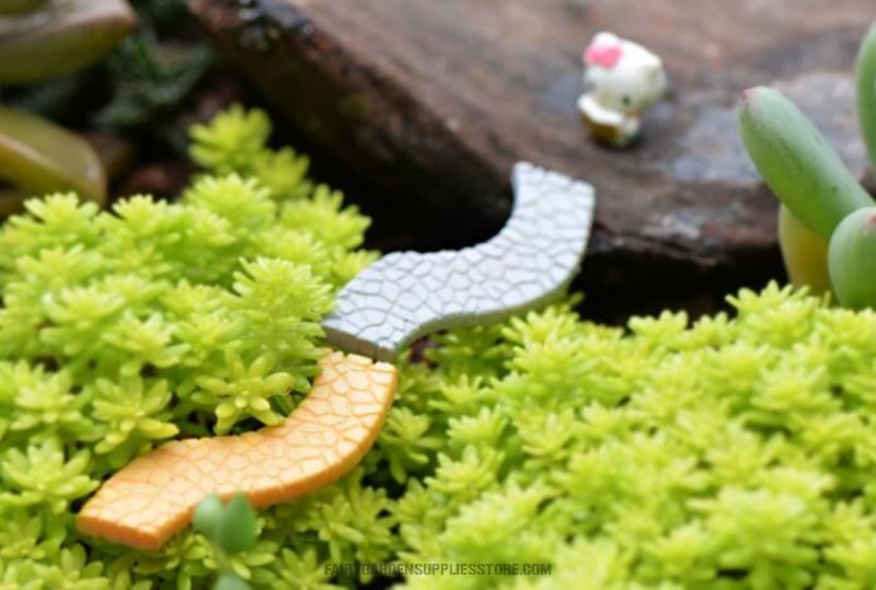 Bonsai Fairy Garden Ladder Small Stairs Steps Corridor Micro Landscape Miniature Fairy Garden Decoration Terrariums Fairy Garden Accessories Pot Green Plants Fairy Garden Ornament - 描述图 4