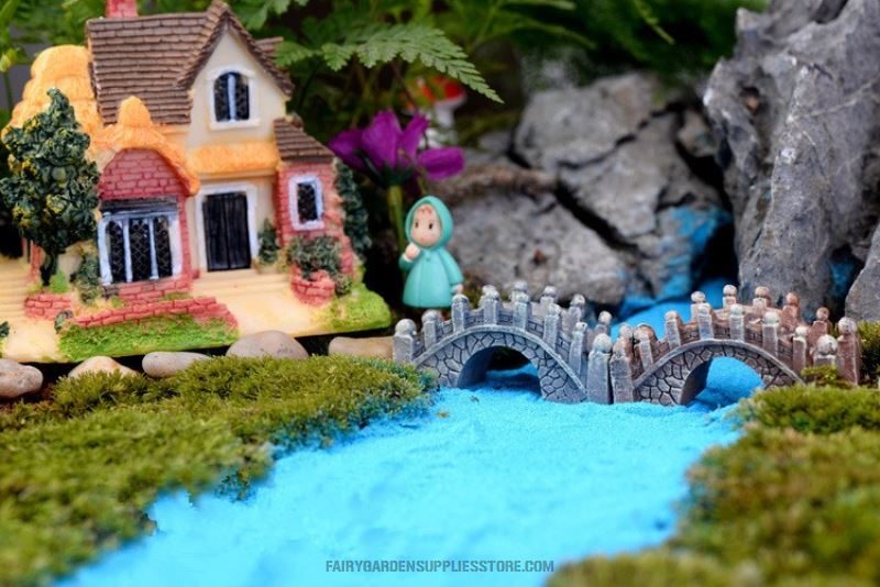 Micro Landscape Sand Blue Sand White Sand Stone River Sea Fairy Garden Supplies Micro Landscape Miniature Garden Ecology Bottle Landscaping Sand Children Sand Small Bonsai Pot Fairy Garden Accessories - 描述图 1