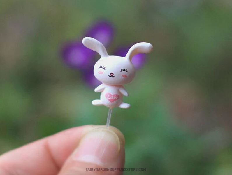 Miniature Fairy Garden Decoration Fairy Garden Accessories Fixed Needle Doll Stick Essential Plastic Pin 100 Pcs - 描述图 4