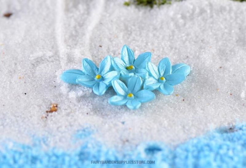 Pot Bonsai Color Small Flower Emulational Flower Fairy Garden Micro Landscape Miniature Garden Indoor Fairy Garden Decoration Diy Landscaping Terrariums Fairy Garden Accessories Fairy Garden Ornament - 描述图 5