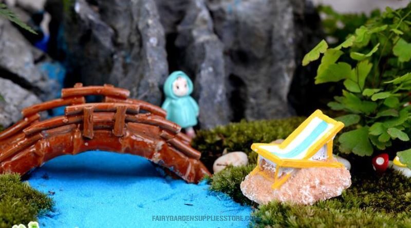 Pot Bonsai Moss Fairy Garden Furniture Micro Landscape Miniature Garden Terrariums Fairy Garden Ornament Beach Chair Diy Assemble Fairy Garden Decoration Fairy Garden Accessories Toys Wholesale - 描述图 3
