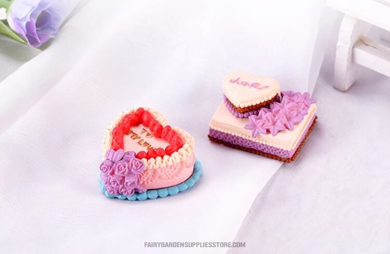 Mini Fairy Garden Resin Food Micro Landscape Decorative Cake Home Ornament Room Bonsai Ornament - 描述图 2