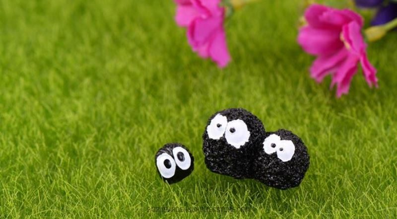 Mini Fairy Garden Elves Micro Landscape Miniature Garden Aquarium Ecology Bottle Dust Elves Series Landscaping Fairy Garden Decoration Terrariums Fairy Garden Accessories Pot Bonsai Fairy Garden Ornament - 描述图 2