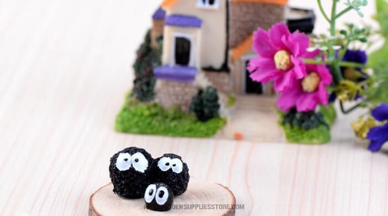 Mini Fairy Garden Elves Micro Landscape Miniature Garden Aquarium Ecology Bottle Dust Elves Series Landscaping Fairy Garden Decoration Terrariums Fairy Garden Accessories Pot Bonsai Fairy Garden Ornament - 描述图 3