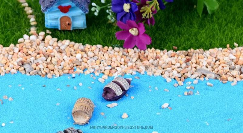 Pot Bonsai Mini Fairy Garden Accessories Resin Canoe Micro Landscape Miniature Garden Ecology Bottle Boat Desktop Fleshy Resin Craftwork Decorate Terrariums Fairy Garden Decoration - 描述图 5