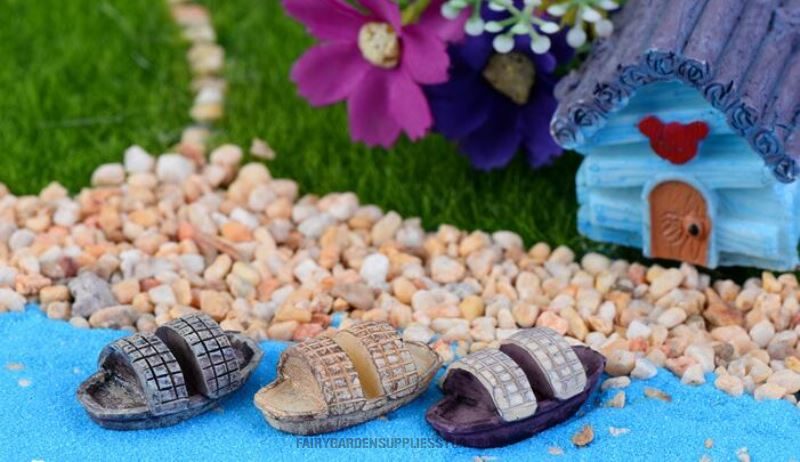 Pot Bonsai Mini Fairy Garden Accessories Resin Canoe Micro Landscape Miniature Garden Ecology Bottle Boat Desktop Fleshy Resin Craftwork Decorate Terrariums Fairy Garden Decoration - 描述图 6