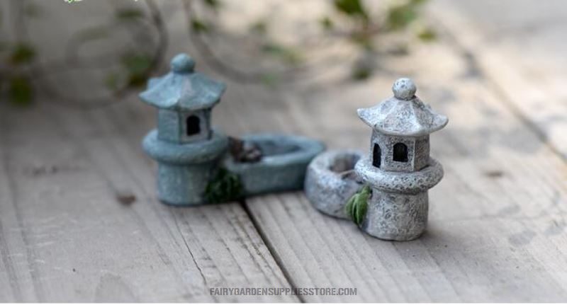 Container Moss Fairy Garden Building Micro Landscape Miniature Garden Fairy Garden Ornament Succulent Plants Pot Bonsai Fairy Garden Decoration Cheap Fairy Garden Accessories Toy Figurine Pool Tower Diy Ideas - 描述图 3