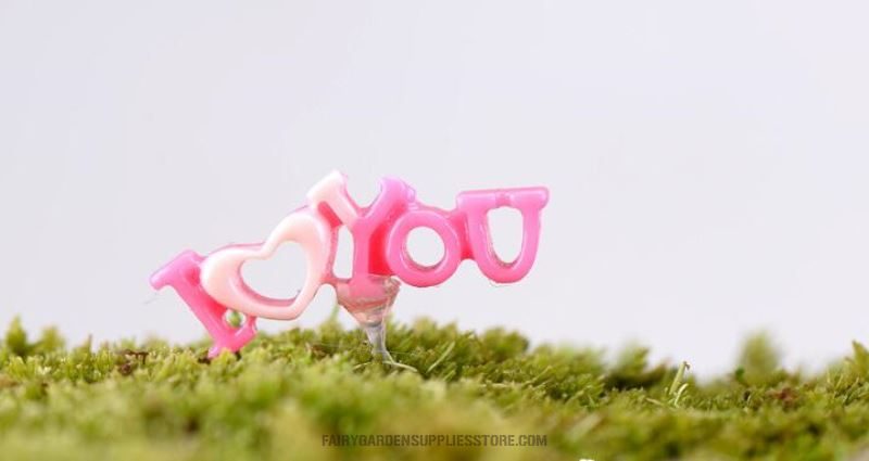 Mini Fairy Garden Accessories Supplies Micro Landscape Miniature Garden Fairy Garden Ornament Love Small Fairy Garden Decoration Love Diy Assemble Wholesale Fairy Garden Accessories Toys - 描述图 4