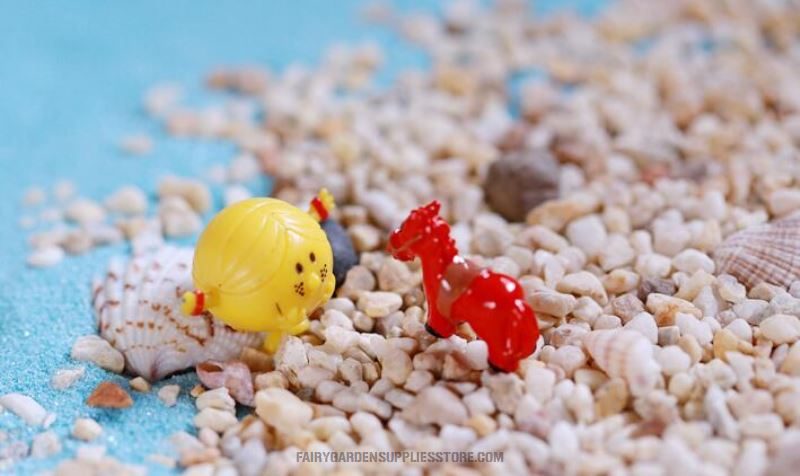 Indoor Mini Container Fairy Garden Kits Supplies Micro Landscape Miniature Garden Ecology Bottle Fairy Garden Ornament Lovely Mini White Horses Terrariums Wholesale Fairy Garden Accessories - 描述图 1