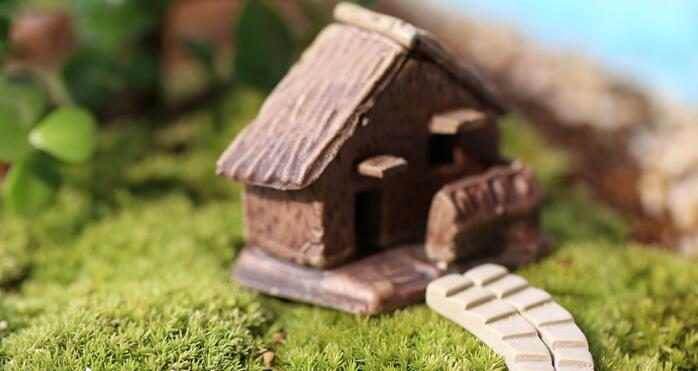 Mini Fairy Garden Supplies Micro Landscape Miniature Garden Indoor Fairy Garden Decoration Wholesale Fairy Garden Accessories Small Stairs Ladder Resin Road - 描述图 3