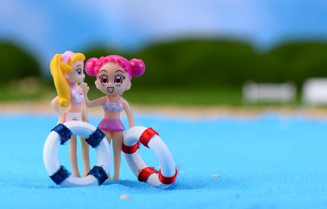 Fairy Garden Life Buoy Pot Bonsai Micro Landscape Terrariums Miniature Garden Original Green Plants Gift Mediterranean Sea Style Small Swim Ring Swimming Ring Decorate Fairy Garden Decoration Wholesale Fairy Garden Accessories Supplies - 描述图 2