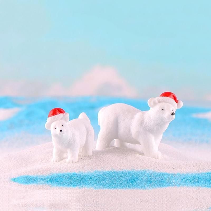3pcs Polar Bear Figurine Model Garden Fairy Ornaments Mini Fairy Garden Accessories Wholesale Price Fairy Garden Supply Toys Craft Xmas for Child Blocks Decor Gifts 3Pcs Polar Bear Figurine Model Garden Fairy Ornaments Mini Fairy Garden Accessories Wholesale Price Fairy Garden Supply Toys Craft Xmas For Child Blocks Decor Gifts
