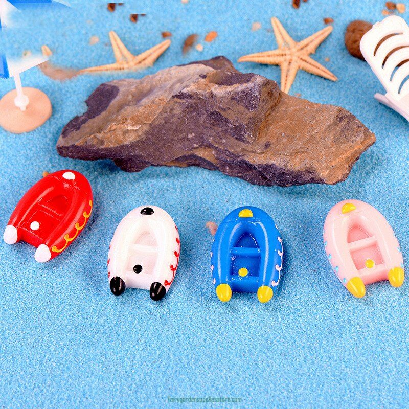 1PC Beach Ocean Boat Miniature Figurine Accessories Doll Baby Building Miniature/Terrarium Toys Ornaments 1Pc Beach Ocean Boat Miniature Figurine Accessories Doll Baby Building Miniature/terrarium Toys Ornaments