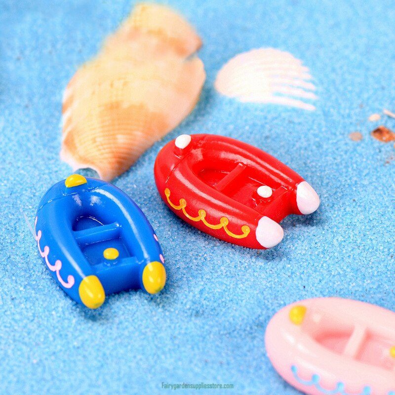 1PC Beach Ocean Boat Miniature Figurine Accessories Doll Baby Building Miniature/Terrarium Toys Ornaments 1Pc Beach Ocean Boat Miniature Figurine Accessories Doll Baby Building Miniature/terrarium Toys Ornaments