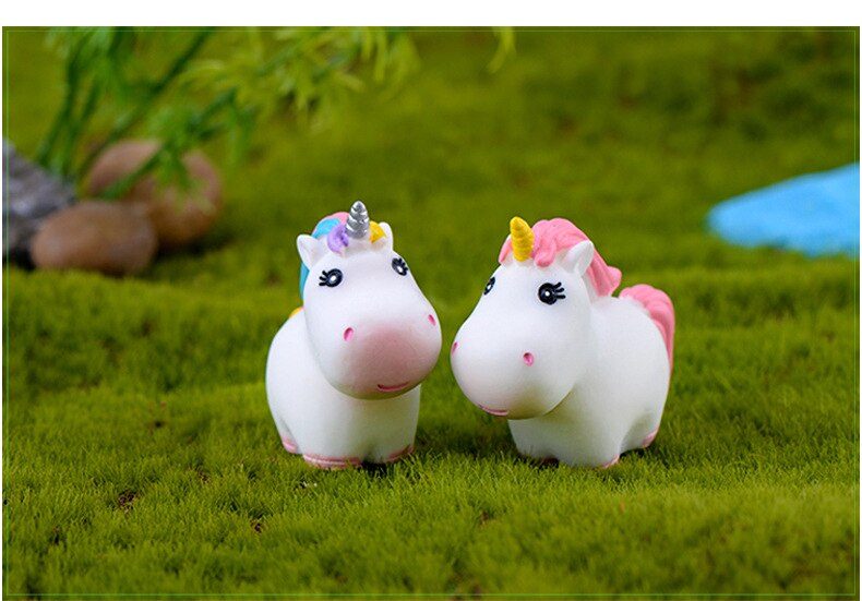 2Pcs-Cute-Rainbow-Unicorn-Mini-Figurines-Craft-Plant-Pot-Miniature-Christmas-Fairy-Garden-Ornaments-home-decoration-accessories-4000104516251