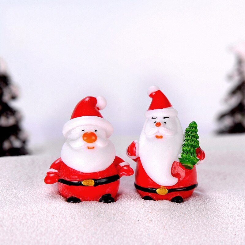 5Pcslot-Christmas-Miniature-Snowman-Santa-Claus-Gift-Terrarium-Figurines-Fairy-Garden-Ornaments-Accessories-DIY-Resin-Carfts-4000294787652