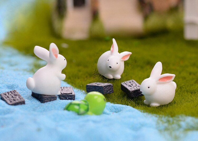 5pcs-White-Rabbit-figurine-cartoon-Animal-Model-Moss-landscape-Resin-Craft-home-miniature-fairy-garden-decoration-accessories-33034740891