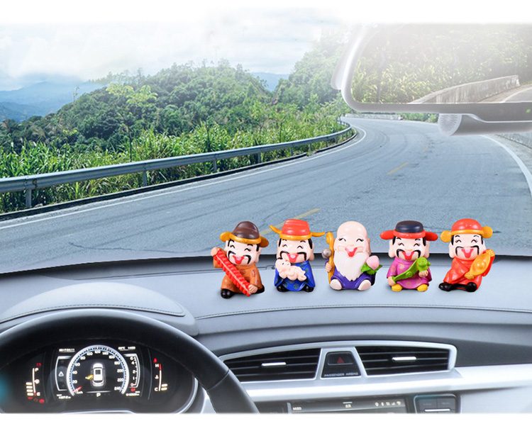 Chinese-God-of-Wealth-figurine-Decor-Mini-Fairy-Garden-cartoon-character-figure-statue-Model-anima-Resin-DIY-craft-ornaments-32915676269