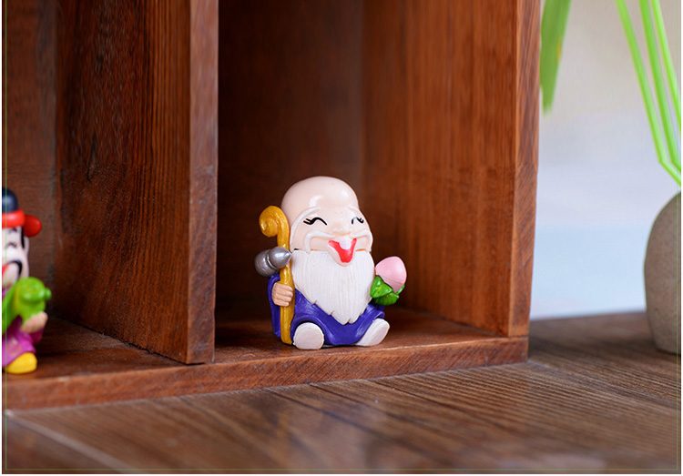 Chinese-God-of-Wealth-figurine-Decor-Mini-Fairy-Garden-cartoon-character-figure-statue-Model-anima-Resin-DIY-craft-ornaments-32915676269