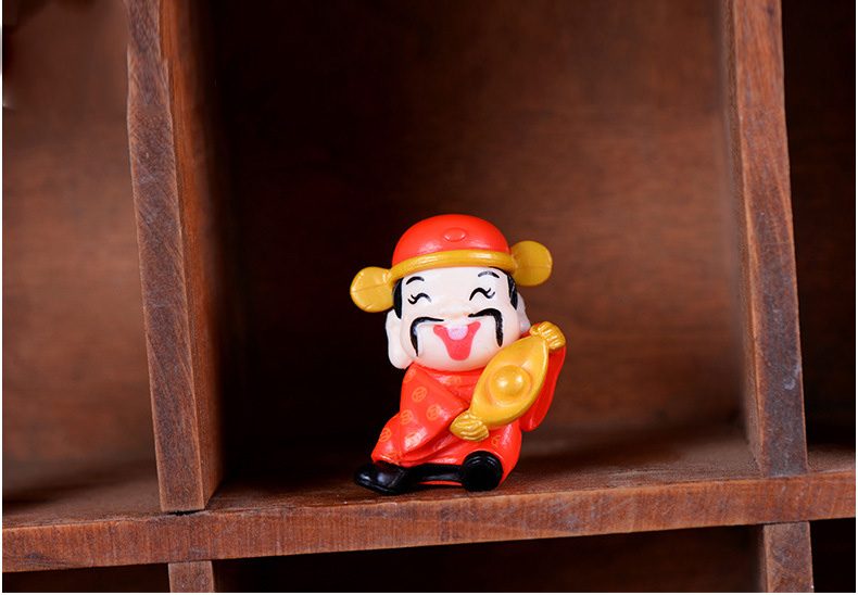 Chinese-God-of-Wealth-figurine-Decor-Mini-Fairy-Garden-cartoon-character-figure-statue-Model-anima-Resin-DIY-craft-ornaments-32915676269