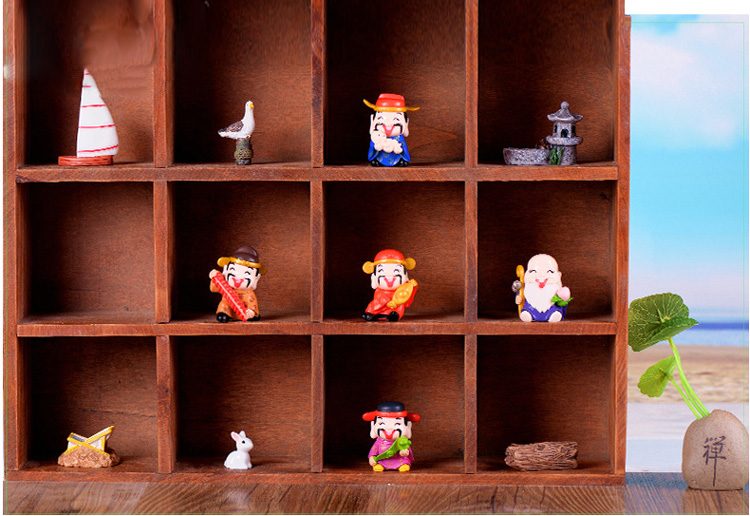 Chinese-God-of-Wealth-figurine-Decor-Mini-Fairy-Garden-cartoon-character-figure-statue-Model-anima-Resin-DIY-craft-ornaments-32915676269