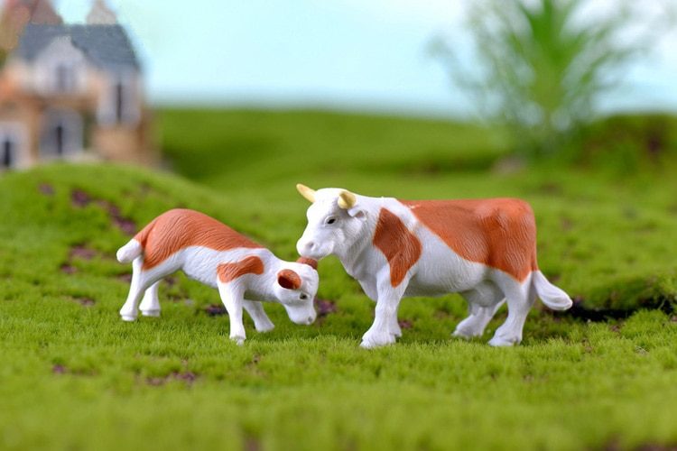 DIY-Farmland-Worker-Pig-Horse-Cow-sheep-Duck-Animal-Model-figurine-Goat-home-decor-miniature-fairy-garden-decoration-accessories-32962934088