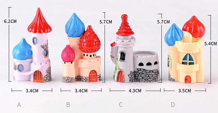 Fairy-tale-Castle-Model-Resin-Crafts-Palace-Miniature-cartoon-Figures-Mini-Garden-Cake-decoration-accessories-toys-Kids-Gift-32965943110