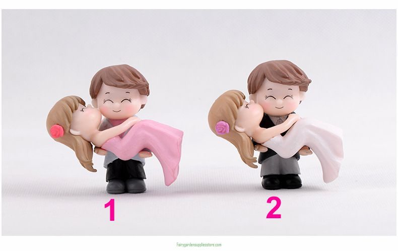 2 Pieces Bride Groom Wedding Gift Cute Marriage Couple Doll Sweet Ornament Small Statue Figurine Crafts Home Decoration 2 Pieces Bride Groom Wedding Gift Cute Marriage Couple Doll Sweet Ornament Small Statue Figurine Crafts Home Decoration
