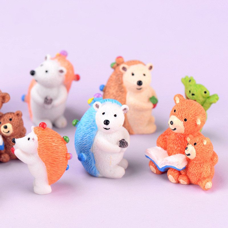 Modeling-Forest-Animals-Hedgehog-Frog-Bear-Cartoon-Anime-Figure-Home-Ornaments-DIY-Creative-Crafts-Figma-Key-Chain-Pendant-Dolls-33050810980